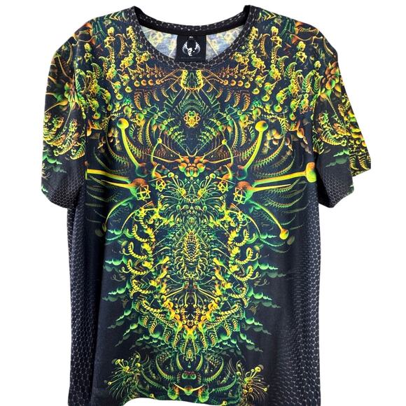 Equilibrium Clothing "Quantum Fungus" Psychedelic T-Shirt XL - Picture 1 of 6
